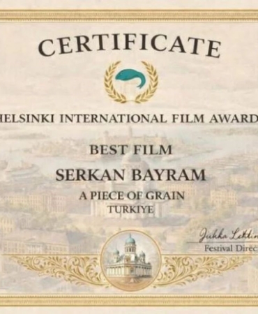 ‘Buğday Tanesi’ne Helsinki Film Festivali’nde ‘En İyi Film’ ödülü