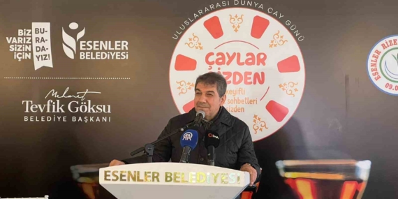 Esenler’de Uluslararası Dünya Çay Günü Coşkusu: Vatandaşlara 55 çeşit çay ikram edildi