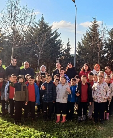 Pınarhisar’da minik eller toprakla buluştu