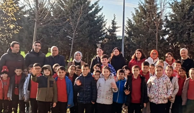 Pınarhisar’da minik eller toprakla buluştu