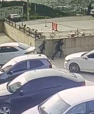 İzmit’te okul bahçesine yorgun mermi düştü