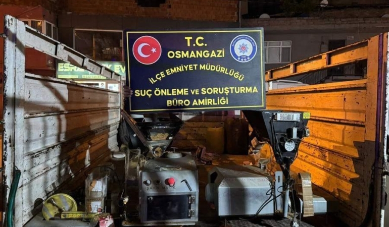 Bursa’da 283 bin adet kaçak sigara ele geçirildi