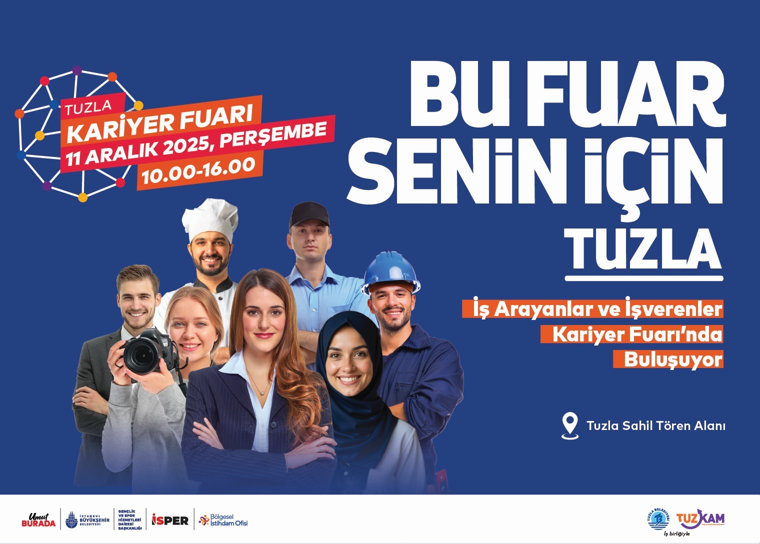 Tuzla Kariyer Fuarı kapılarını açıyor