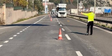 Bilecik trafiğinde kış lastiği denetimi