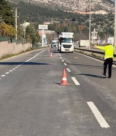 Bilecik trafiğinde kış lastiği denetimi