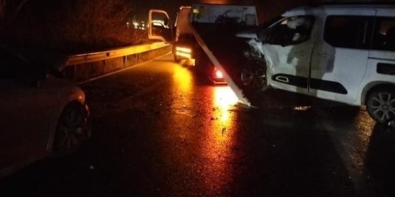 Beykoz’da trafik kazası : 7 yaralı