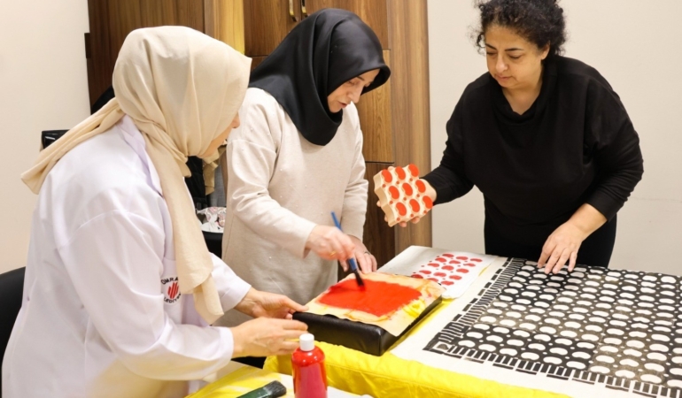 Ümraniye’de ahşap baskı eğitimleri 6 yıldır aralıksız devam ediyor