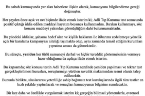 Sadettin Saran: "Test sonucunda pozitif çıktığı iddia edilen maddeyi hayatım boyunca kullanmadım"