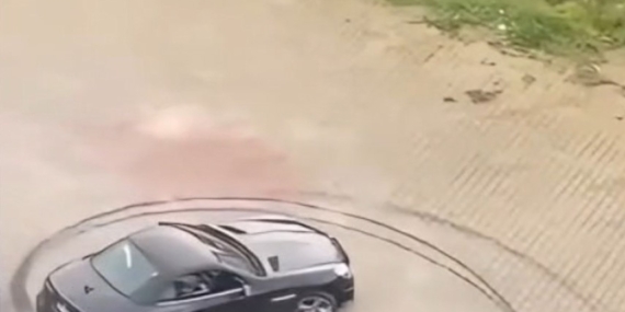 Maltepe’de hastane otoparkında "drift" atan şahsa 48 bin lira ceza