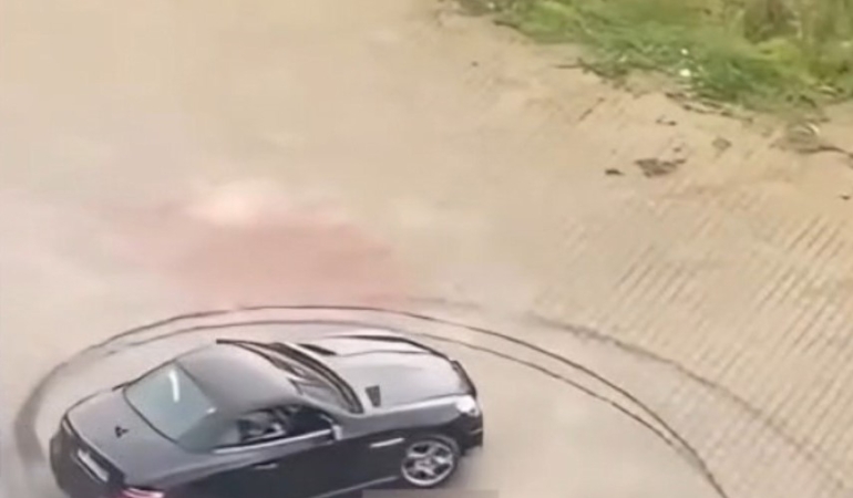 Maltepe’de hastane otoparkında "drift" atan şahsa 48 bin lira ceza