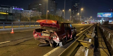 Şişli’de 3 araç birbirine girdi: 1 ağır 2 yaralı