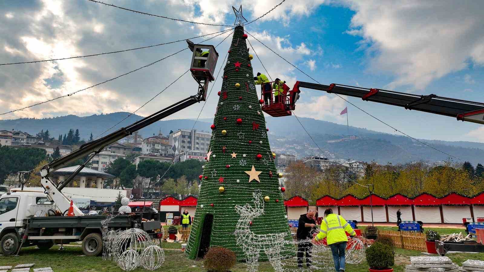 Bursa yeni yıl coşkusuna hazır