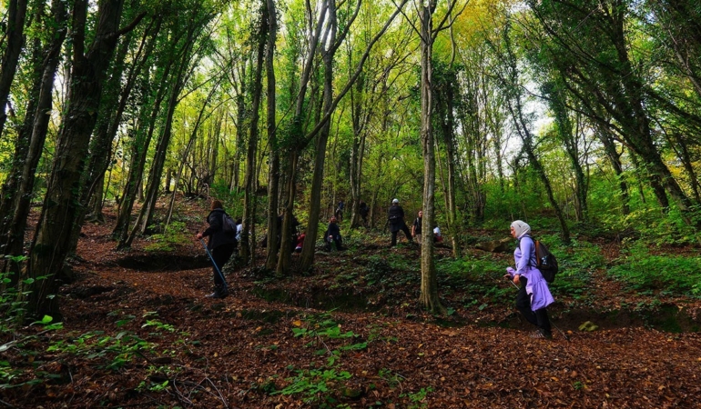 Doğaseverler Sakarya’nın eşsiz doğasını keşfetti
