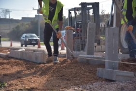 Bilecik’te yıllardır beklenen kaldırım çalışması tamamlandı