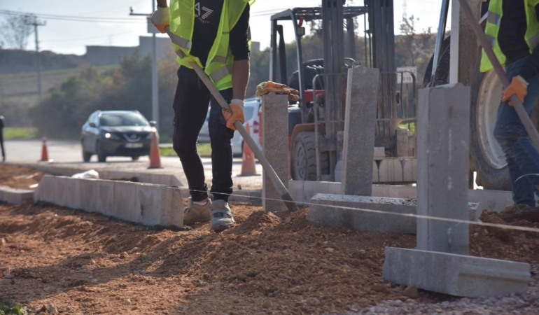 Bilecik’te yıllardır beklenen kaldırım çalışması tamamlandı