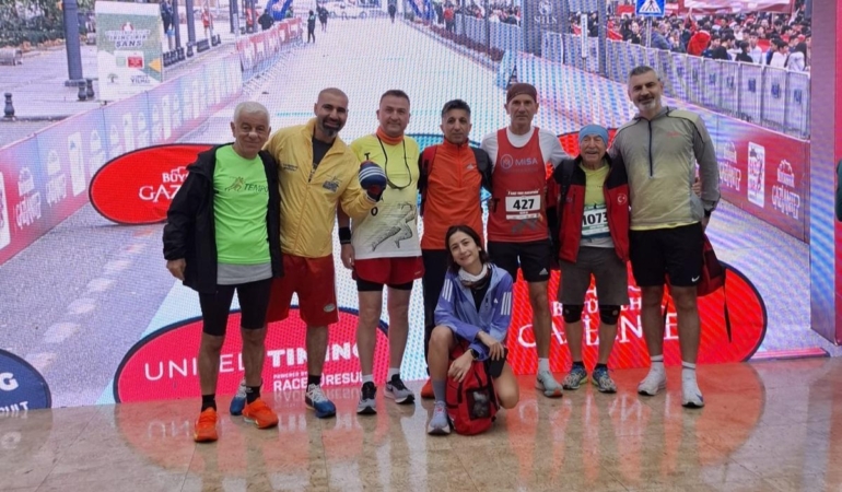 Gebze Tempo Atletizm Takımı, Gazi Yarı Maratonu’nda ikinci oldu