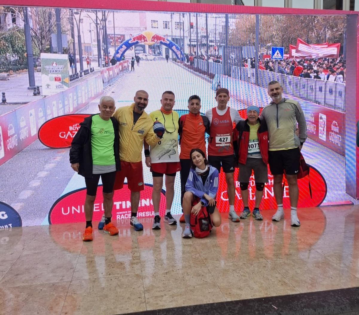 Gebze Tempo Atletizm Takımı, Gazi Yarı Maratonu’nda ikinci oldu