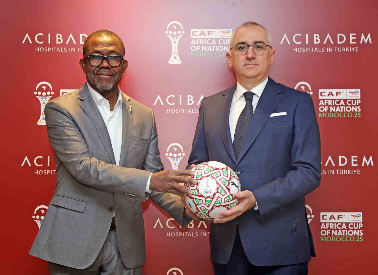 Acıbadem, TotalEnergies AFCON 2025’in resmi sağlık tedarikçisi oldu