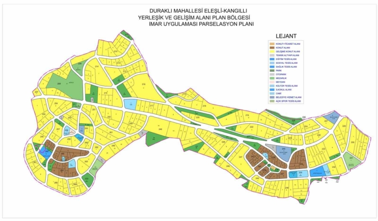 Gebze Duraklı Mahallesi’nde 403 hak sahibi tapusuna kavuştu