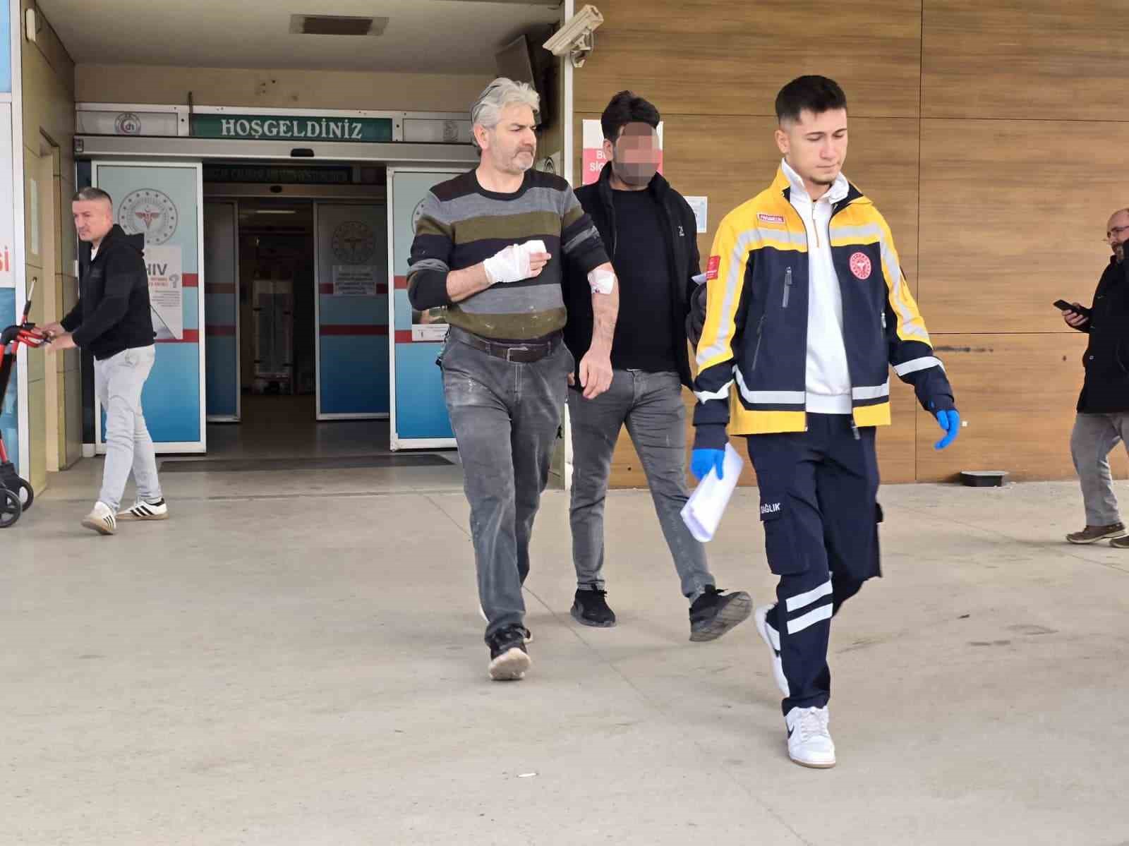 Bursa’da fabrika işçisi elini testereye kaptırdı