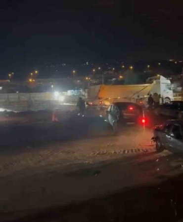 Öfkelenen sürücü ortalığı birbirine kattı