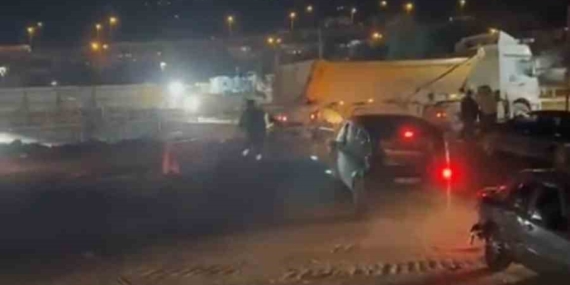 Öfkelenen sürücü ortalığı birbirine kattı