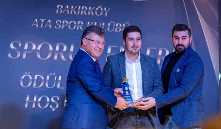 Bakırköy Ata Spor Kulübü’nden İhlas Medya’ya 2 ödül