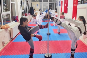 Bilecik’te karate spor okullarında yoğun tempo