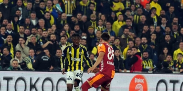 Trendyol Süper Lig: Fenerbahçe: 1 - Galatasaray: 1 (Maç sonucu)