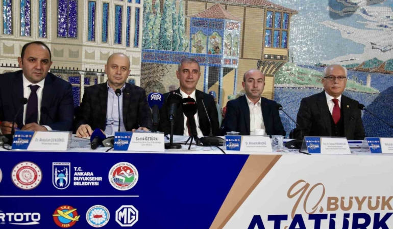 90. Büyük Atatürk Koşusu’nun tanıtım toplantısı gerçekleştirildi