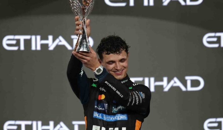 Formula 1’de şampiyon Lando Norris