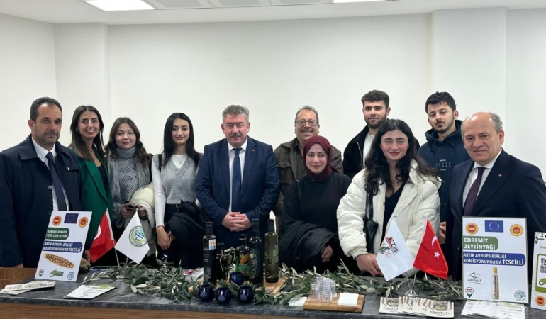 Zeytin ve zeytinyağı tanıtımı yapıldı