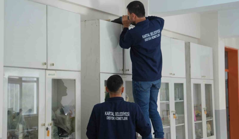 Kartal Belediyesi’nden okul ve kamu binalarında deprem güvenliğini artıran önleyici adım