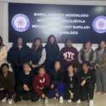 Bursa’da masaj salonlarına eş zamanlı operasyon: 13 kaçak çalışan yakalandı