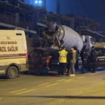 Beton mikserini temizlerken feci şekilde can verdi
