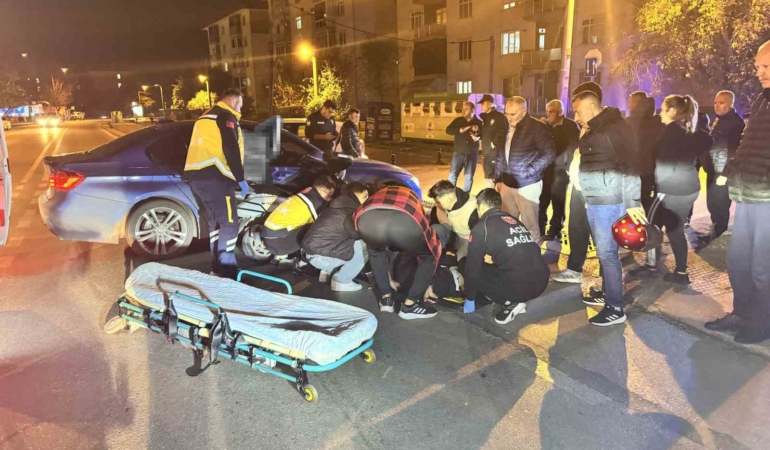 Edirne’de trafik kazası: 1 yaralı