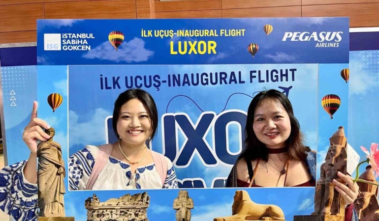 Sabiha Gökçen’den Mısır’a iki yeni destinasyon: Luksor ve Marsa Alam’a uçuşlar başladı