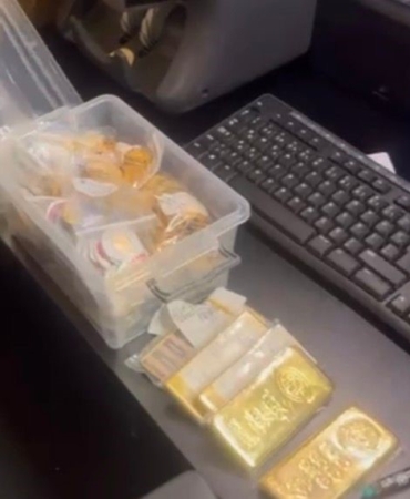 Büyükçekmece Adliyesi’nin adli emanet kasasından çalınan altınların fotoğrafı ortaya çıktı