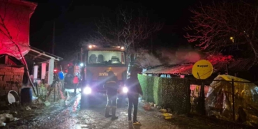 Bigadiç’te ev yangını: 1 ölü