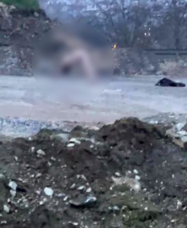 Köprü altında akıllara durgunluk veren görüntüler