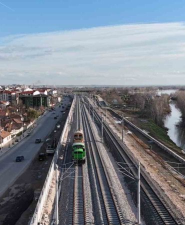 Hızlı tren projesi Edirne etabının yüzde 98’i tamamlandı