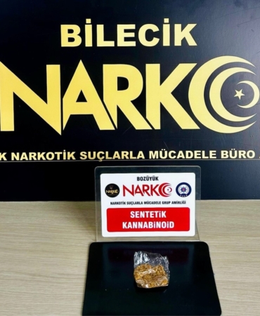 Bilecik’te uyuşturucu operasyonu: 2 gözaltı