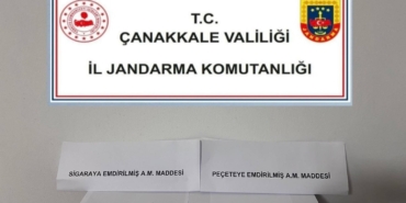 Çanakkale’de uyuşturucu operasyonu: 2 şüpheli tutuklandı
