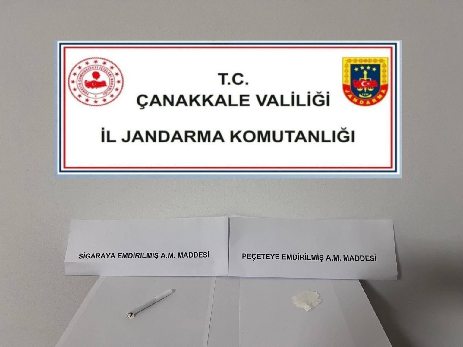 Çanakkale’de uyuşturucu operasyonu: 2 şüpheli tutuklandı