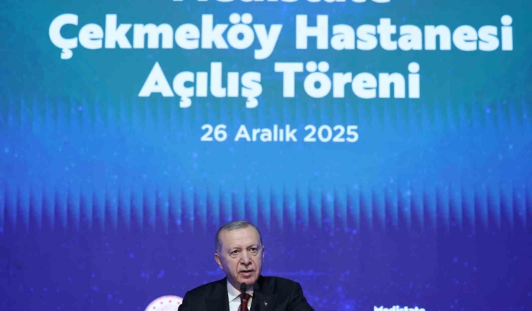 Cumhurbaşkanı Erdoğan: "Sağlık alanında artık farklı bir ligin oyuncusuyuz"