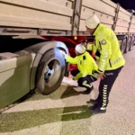 Bilecik’te kış lastiği denetimleri sürüyor