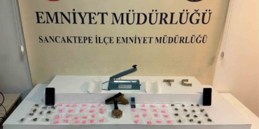 Sancaktepe’de düzenlenen operasyonda çok sayıda uyuşturucu madde ele geçirildi