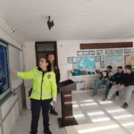 Pehlivanköy’de lise öğrencilerine "Trafik Dedektifleri" eğitimi verildi