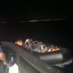 Ayvalık’ta 23 göçmen sahil güvenlik ekiplerinden kaçamadı