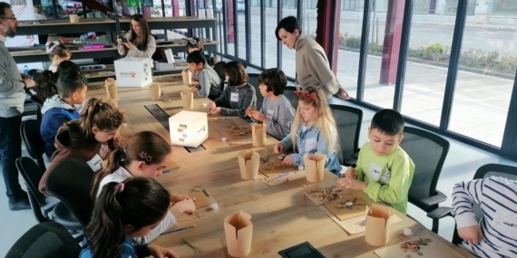 Nilüfer’de çocuklar sanatla iç içe